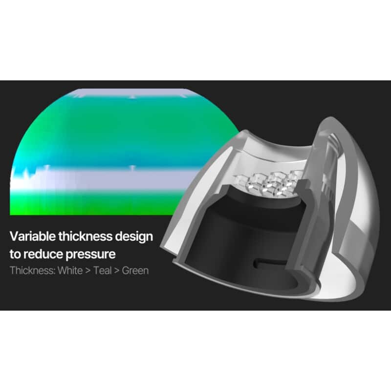 AZLA SednaEarfit XELASTEC II for AirPods Pro 3 (イヤーピース L