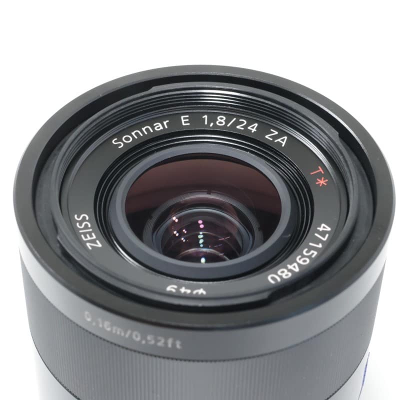 SONY Sonnar T* E 24mm F1.8 ZA SEL24F18Z ABランク 中古｜フジヤカメラ