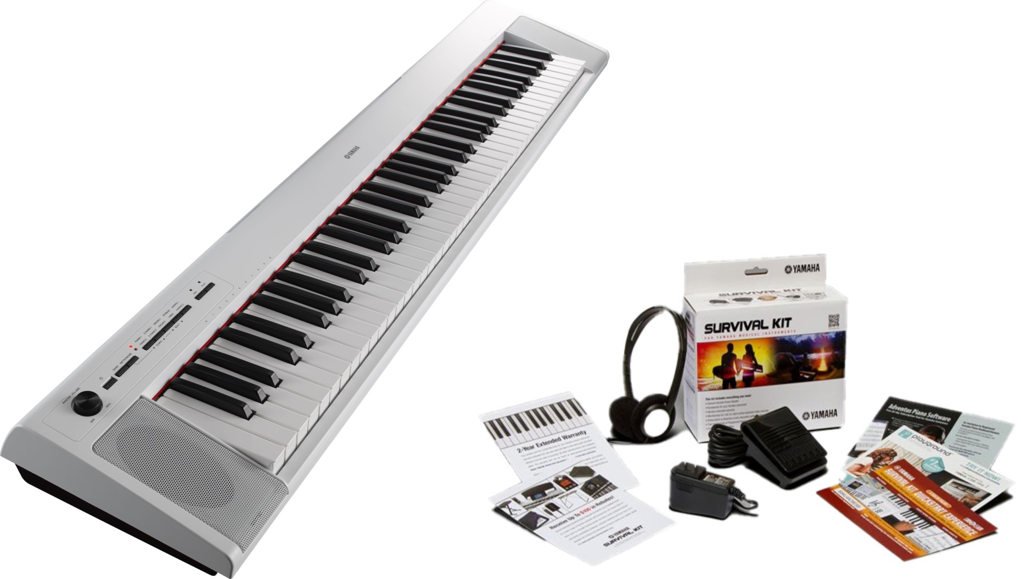 Yamaha NP32-KIT 76-Key Piaggero Ultra-Portable Digital Piano with
