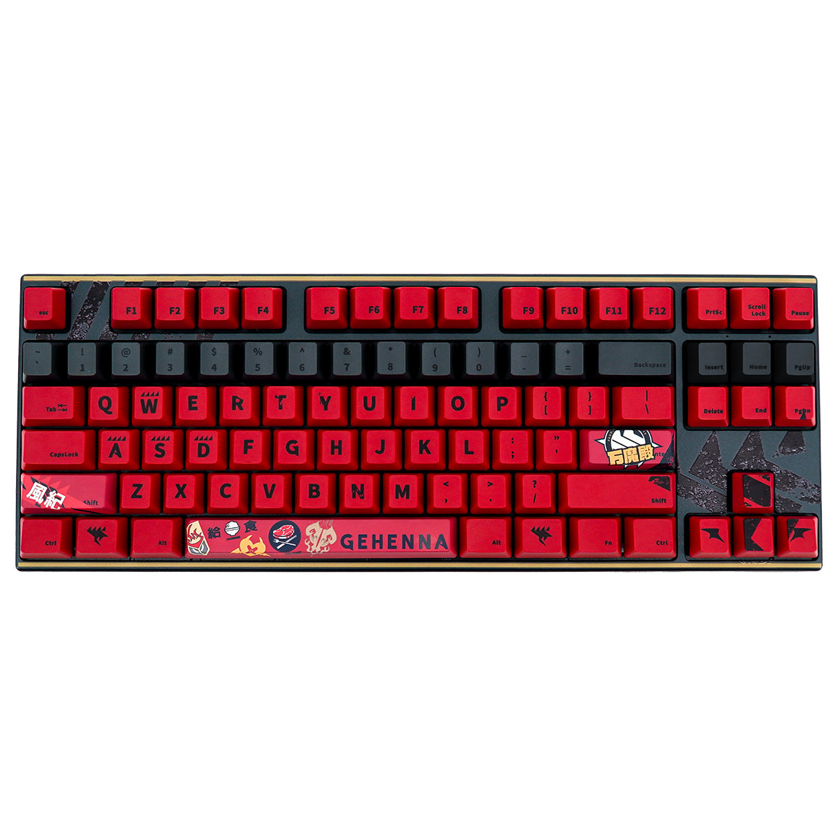 ふもコレ×ブルーアーカイブ キーボード ゲヘナ学園 英語配列｜ふもコレ