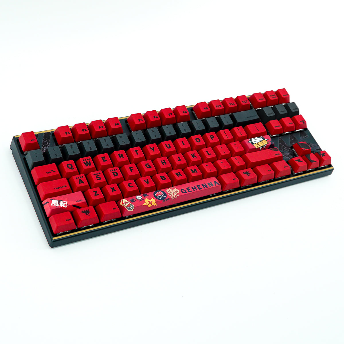 ふもコレ×ブルーアーカイブ キーボード ゲヘナ学園 英語配列｜ふもコレ