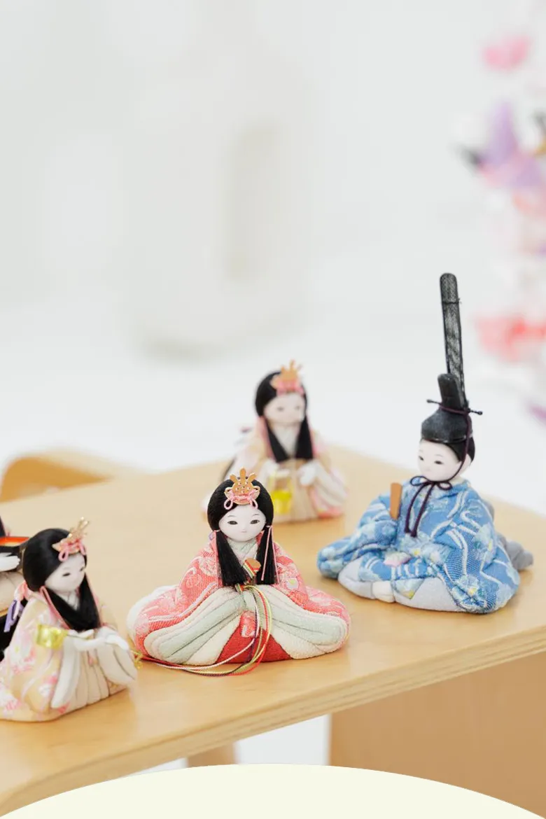 雛人形 コンパクトでかわいい赤ちゃん顔 | 全20種類のお顔の中から