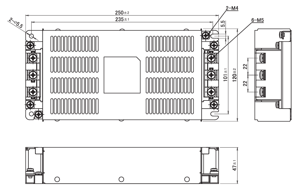 トーキン(TOKIN） 電源ラインフィルタ GTX-3300-Y103｜通販｜フルタカ