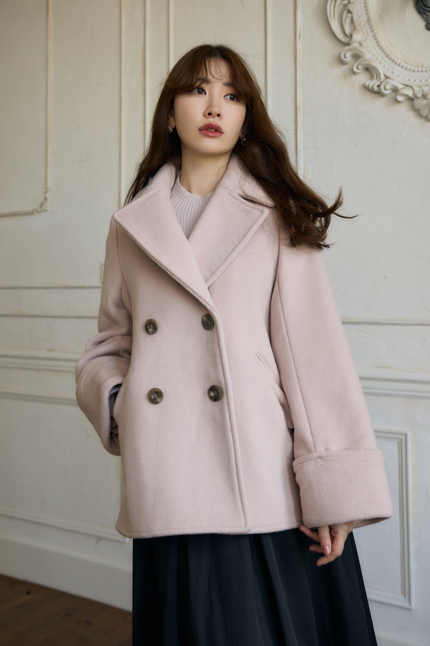 Fubail / Proust Wool-Blend Melton Coat