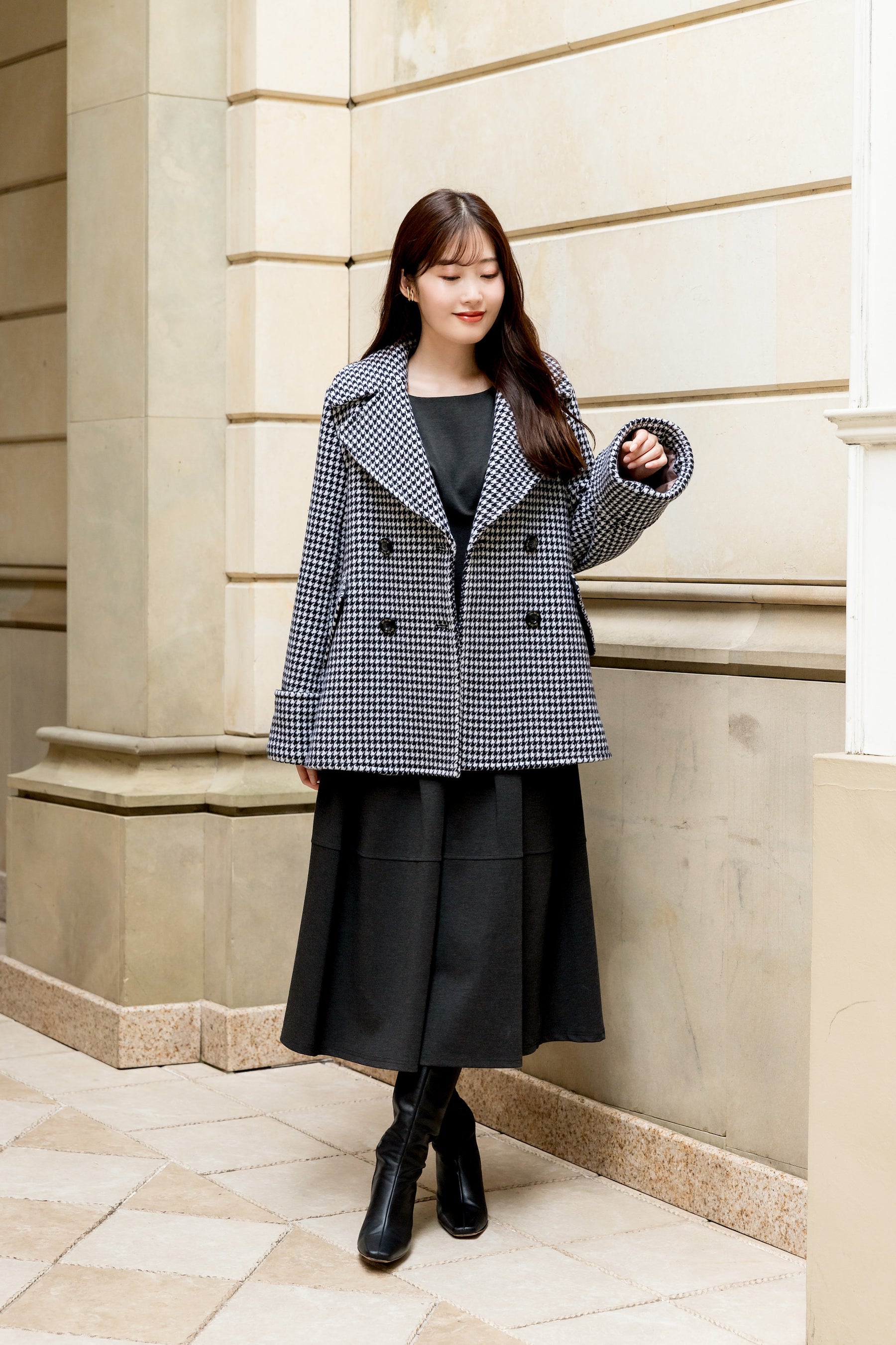 Fubail / Proust Wool-Blend Melton Coat