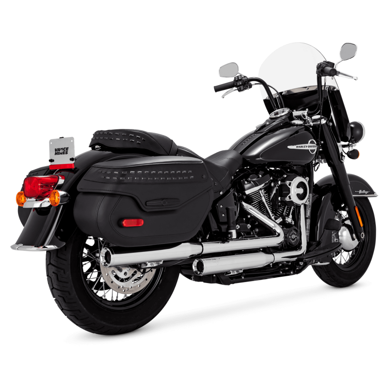 Vance & Hines Eliminator 300 PCX Slip-On Chrome Mufflers for