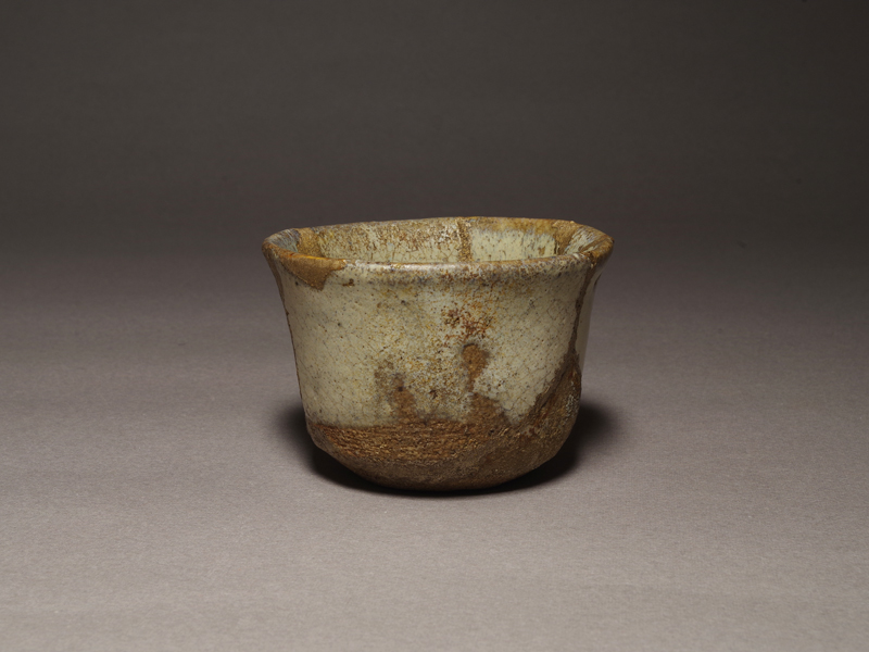 713『斑唐津 ぐい呑』　/骨董品 古美術 アンティーク 古玩 唐津酒器 ぐいのみ 斑唐津 古陶磁 酒器 堀の手 古唐津Antique Sam's