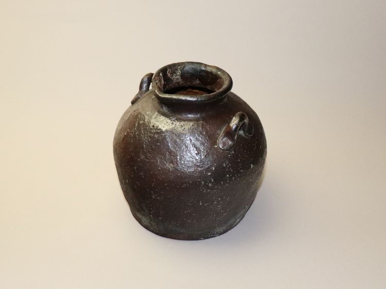 古越前　お歯黒壺 古越前 お歯黒壺 | 骨董と詩学 Antique & Poetics | 蛇韻律