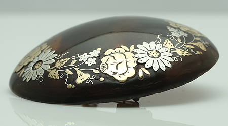 ピケ 鼈甲細工 金銀象嵌 ピクゥエ ブローチ アンティークジュエリー