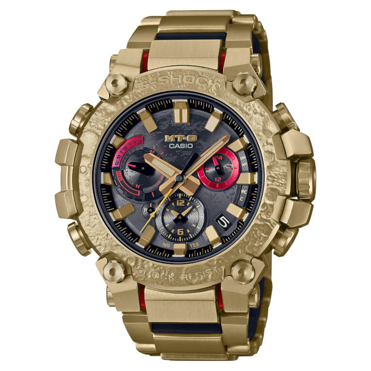 Gold and red moon-inspired G-Shock MTG-B3000CX-9A to celebrate
