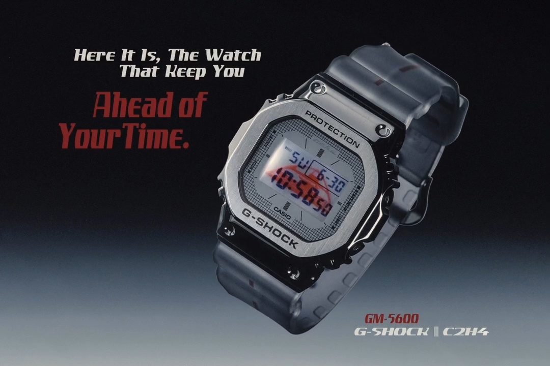 L.A. fashion brand C2H4® x G-Shock GM-5600 'The Space Age' edition