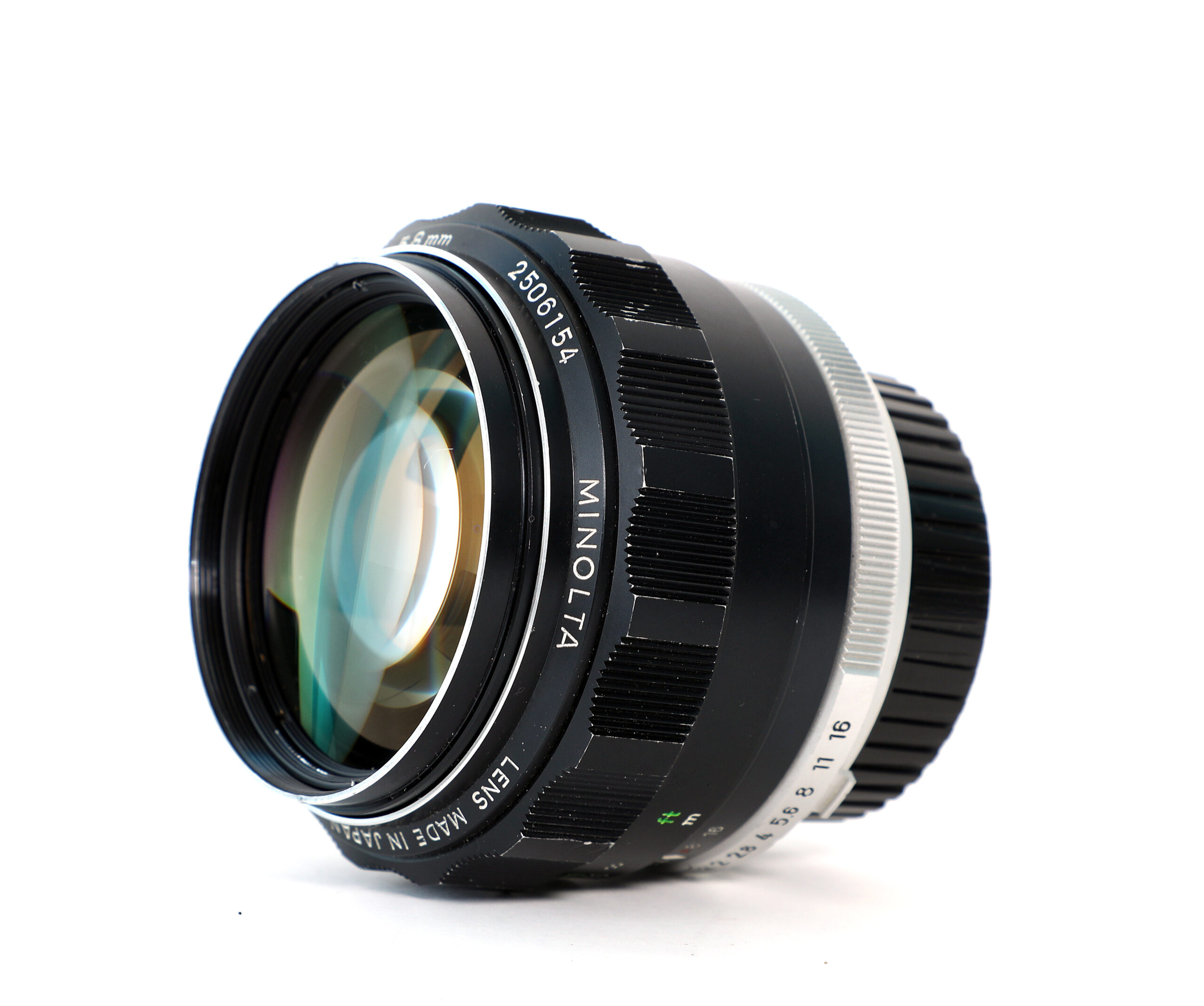 MINOLTA MC ROKKOR-PG 58mm F1.2 カビ有 - 新潟県で中古カメラ・中古