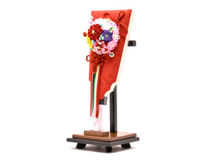 羽子板 / 摩耶 / 久寿玉10号A (つまみ細工) – 人形の鯉徳 オンライン