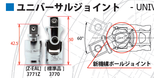 送料無料】Koken（コーケン） 1/4”-6.35 Z-EAL フルセット P2285Z
