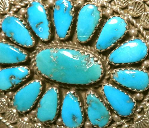 インディアンジュエリーのブローチ・ピン