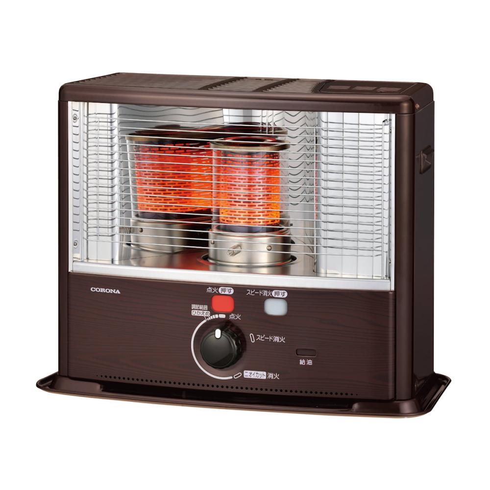 コロナ 反射型 石油ストーブ 木造9畳 ダークグレー SX