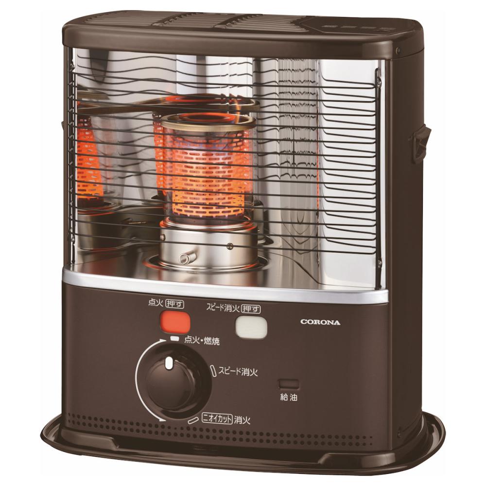 コロナ 反射型 石油ストーブ 木造8畳 ダークグレー SX