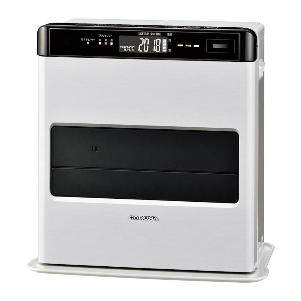 コロナ 石油ファンヒーター 木造12畳 グランホワイト FH