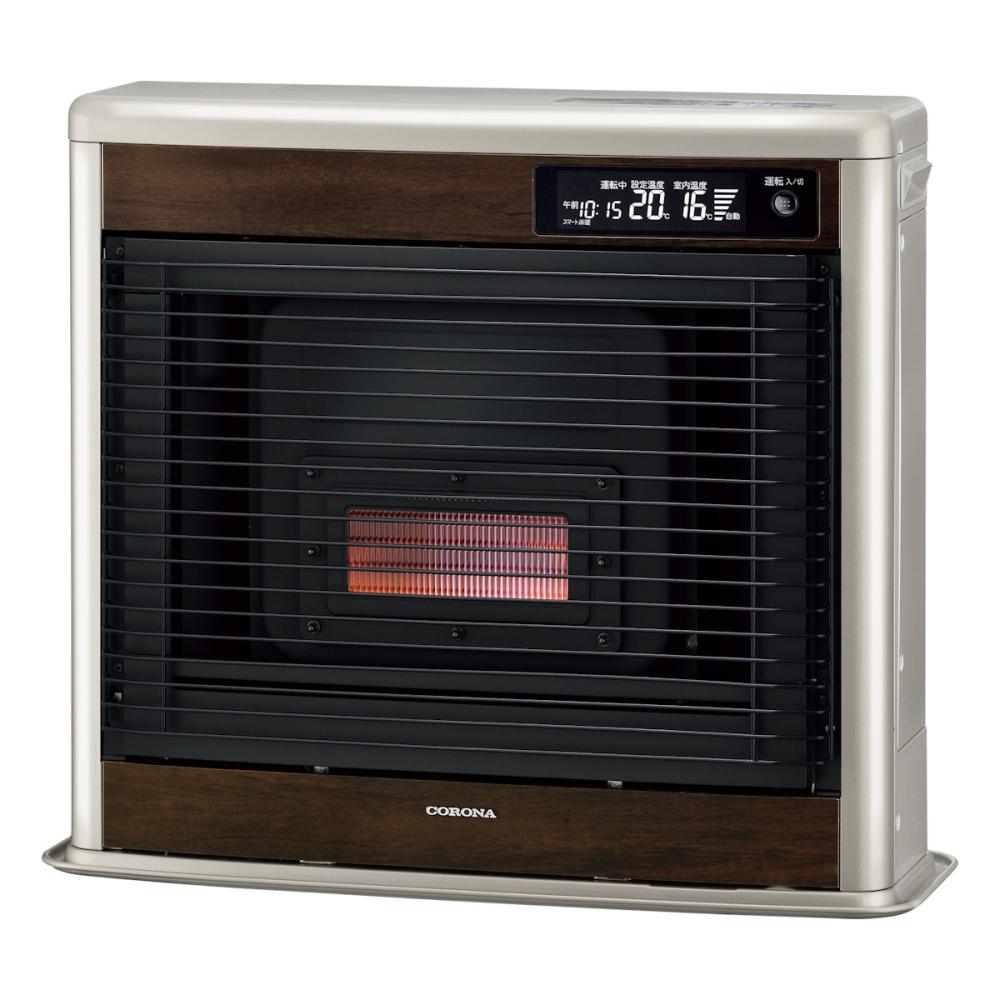 コロナ FF式床暖ストーブ フィルネオ 木造18畳 グランドブラウン
