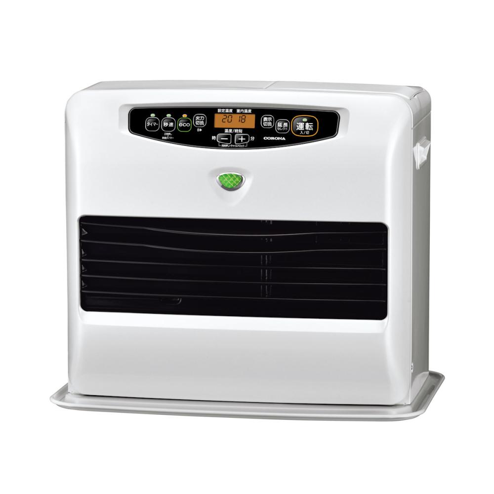 コロナ 石油ファンヒーター 木造12畳 グランブラック FH