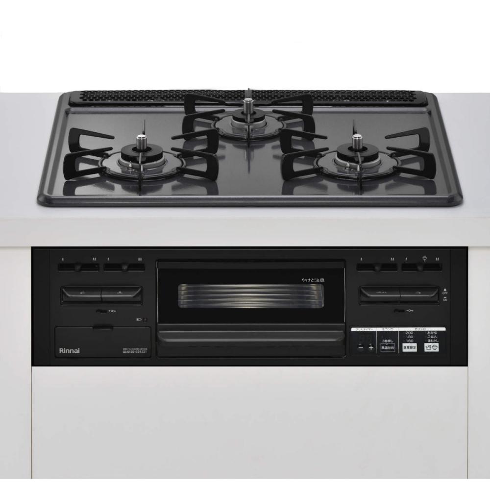 リンナイ ビルトインコンロ ワンピーストップ 都市ガス