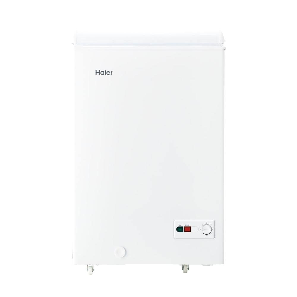ハイアール フリーザー 上開き冷凍庫 100L ホワイト JF