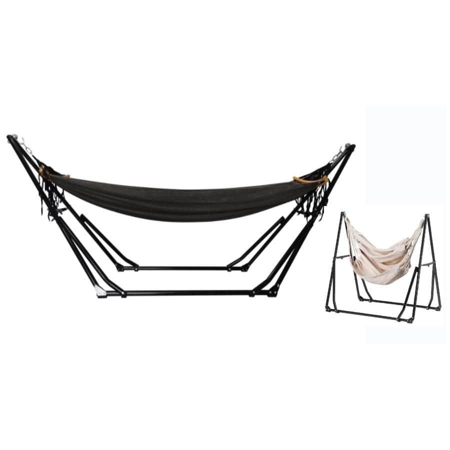 ナチュラルシーズン 楽々組み立て 2WAYハンモックセット の通販