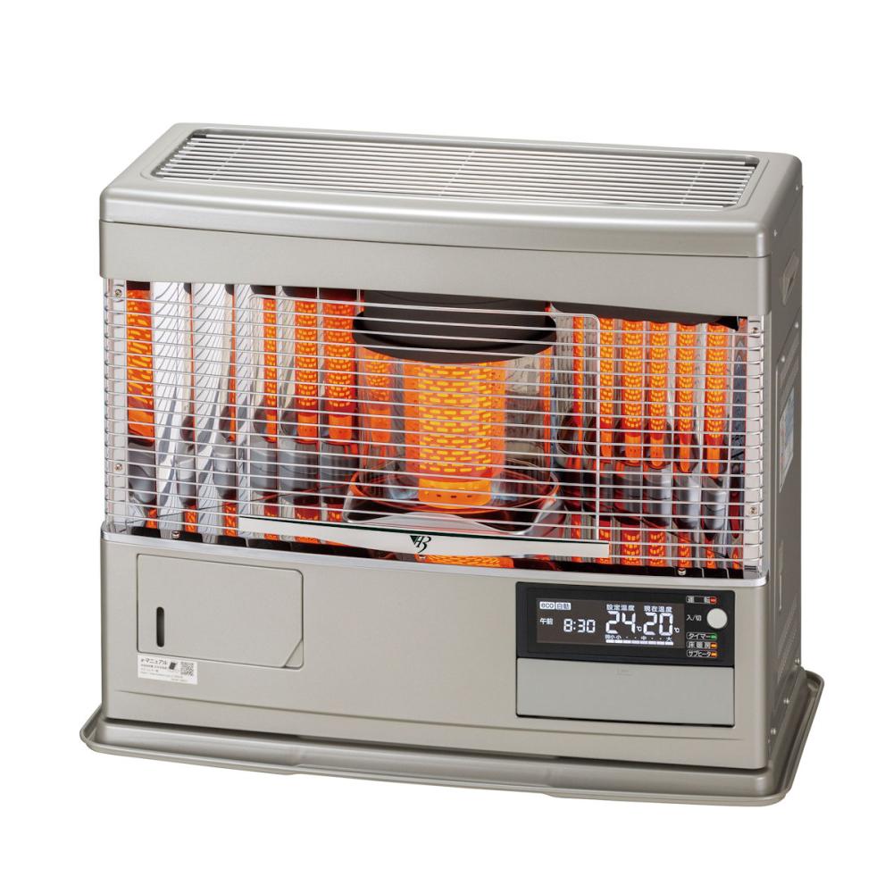 サンポット FF式床暖ストーブ カベック 木造17畳 ホワイト UFH