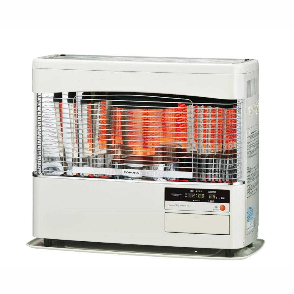 コロナ FF式輻射ストーブ 木造18畳 ホワイト FF－68BSR（W