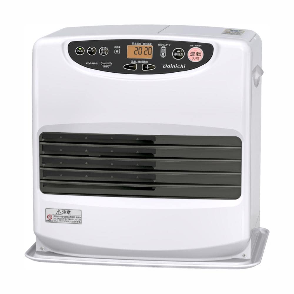 ダイニチ 石油ファンヒーター 木造15畳 ムーンホワイト 専用収納