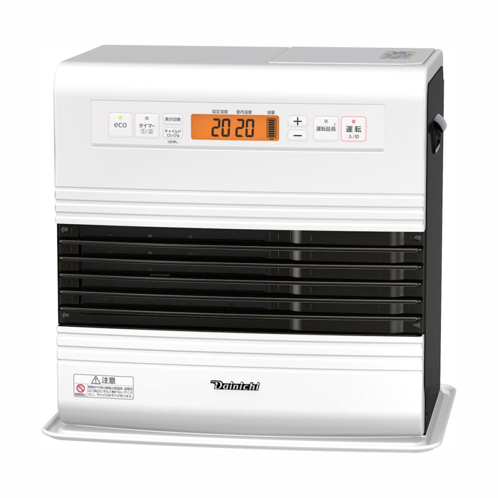 ダイニチ 石油ファンヒーター 木造12畳 スノーホワイト FW