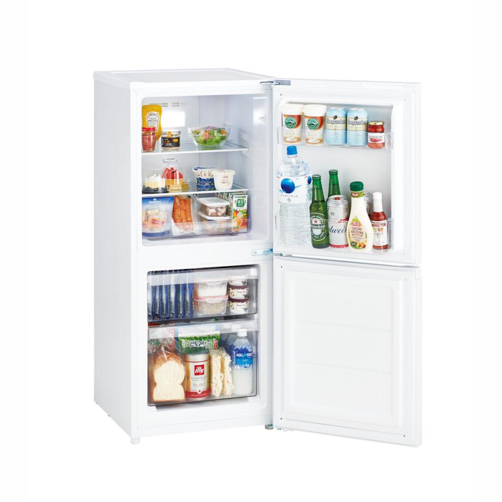 ハイアール 2ドア冷蔵庫 121L ホワイト JR－NF121C（W