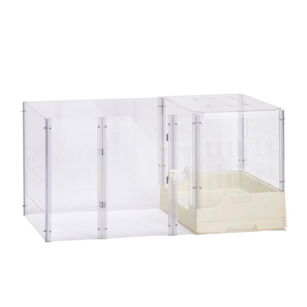 小動物ケージ クリアフロント80 の通販 | ホームセンター コメリ