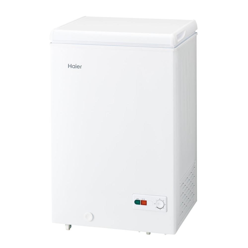 ハイアール フリーザー 前開き冷凍庫 107L ホワイト JF