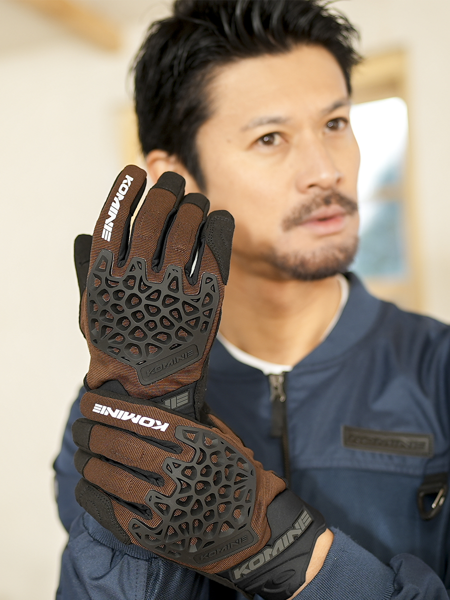 コミネ公式】GK-269 アドベンチャーメッシュグローブ | KOMINE