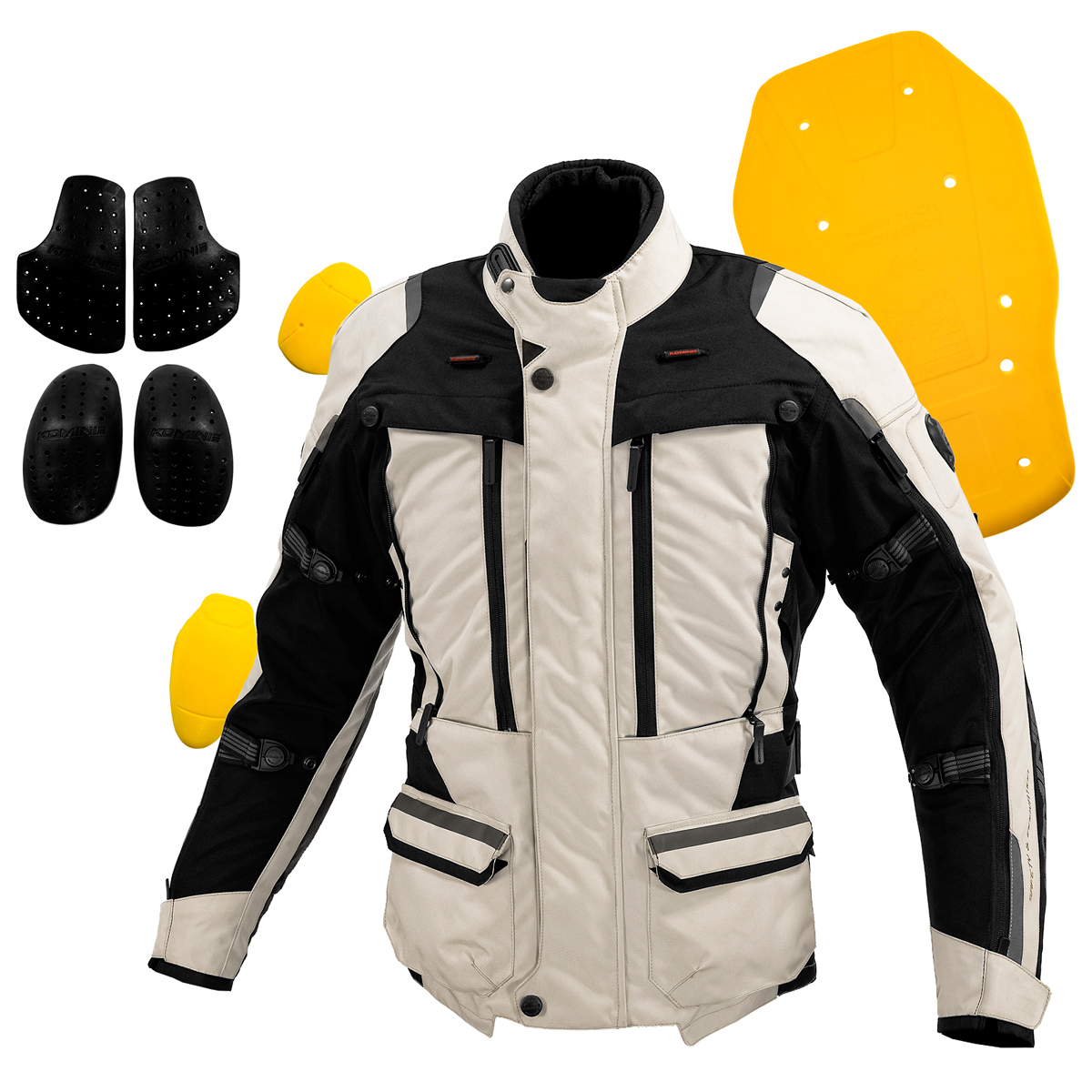 コミネ公式】JK-5744 フルイヤーツーリングジャケット-ラーマⅢ