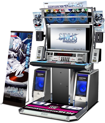 beatmania IIDX17 SIRIUS 筐体パネル beatmania IIDX 17 SIRIUS