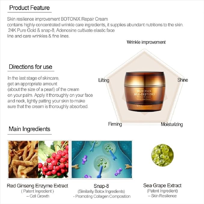 IPSE Premium Botonix Age-Defying Cream – Anti-Aging & Firming