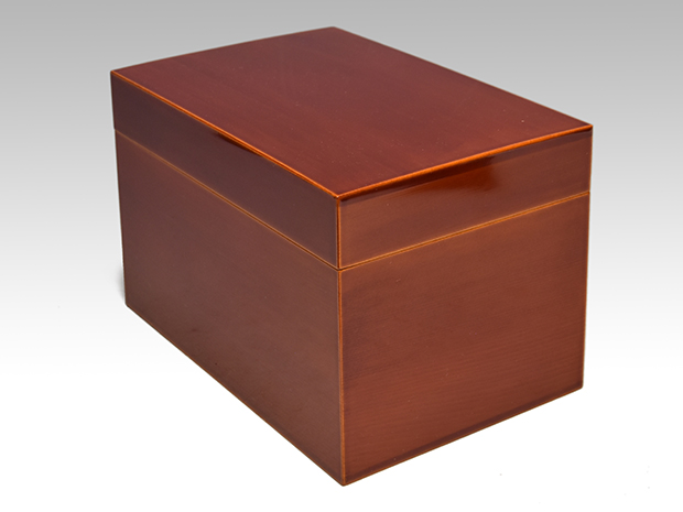 飛騨春慶塗 茶箱一揃い 象牙茶杓 仕覆（正倉院 双鳥華紋）未使用 | 古