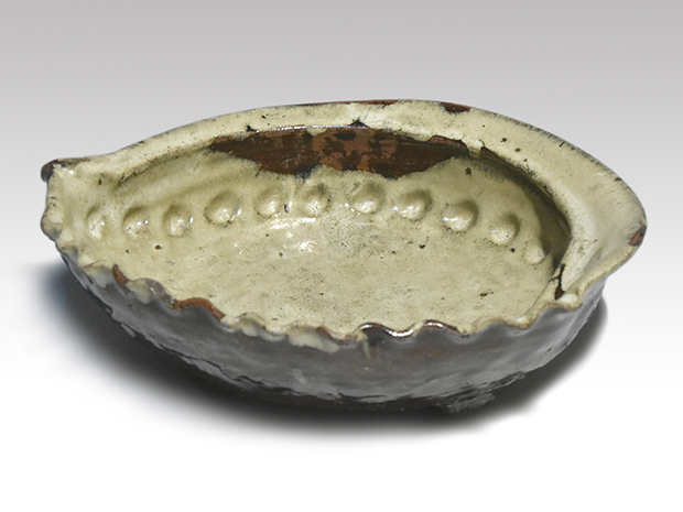 朝鮮唐津 あわび鉢 江戸後期 松尾流十世不染斎箱書 | 古美術ささき