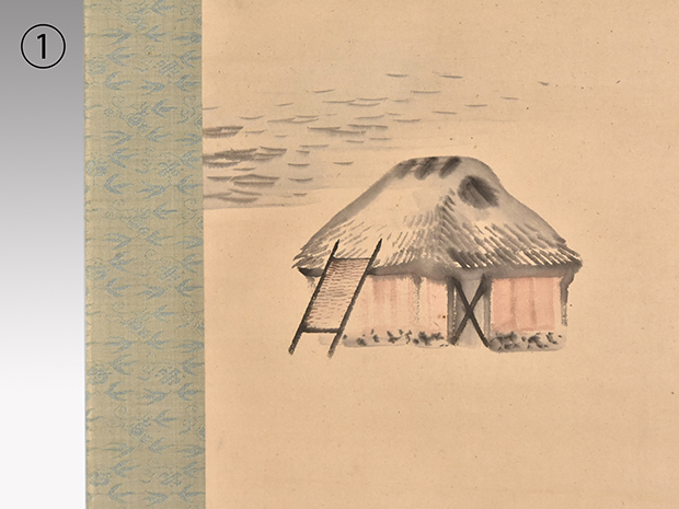 松村景文 三夕の図 双幅（2本) | 古美術ささき