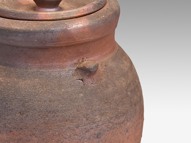 備前水指 藤原 啓(作) 共箱 | 古美術ささき