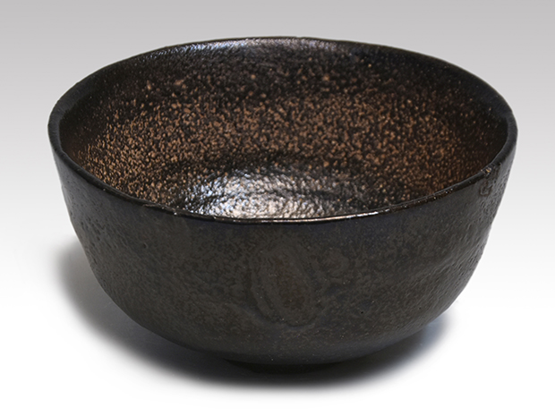 四代 一入作 検校形茶碗 十一代 慶入箱書 楽家箱書領収書付 | 古美術ささき