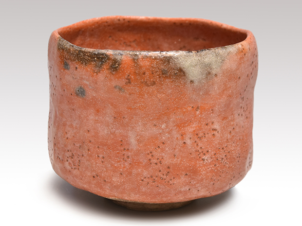 万古焼 赤楽茶碗 | 古美術ささき