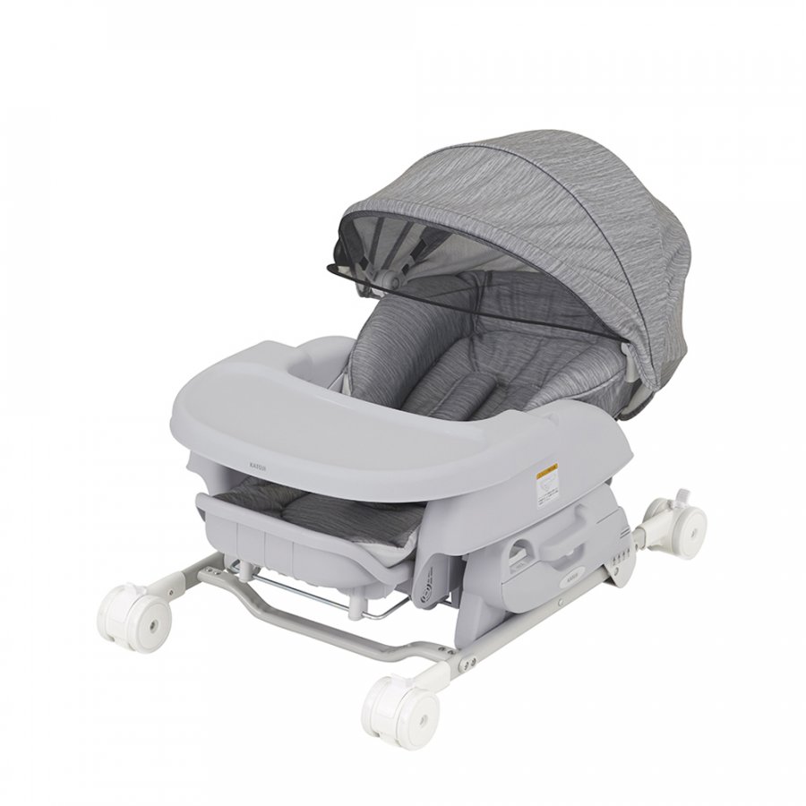 スイングハイローラック ピッコロ キャノピー付（グレー）」について