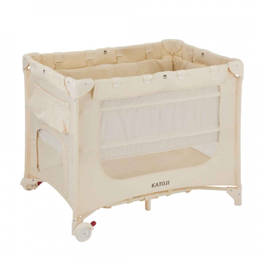 ポータブルベビーベッド おむつ替えテーブル付（ベージュ)」について