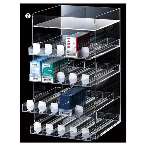 ヴィンテージ メタル製 パーツボックス タバコストッカー 店舗什器