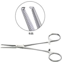 ミズホ 止血鉗子 コヘル氏 直型・有鈎 185mm 06－623－00