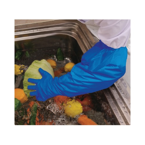 エステー No．944 ポリエチレン使い捨て手袋ロング 30枚入の