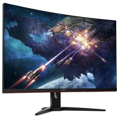 AOC ワイド液晶ゲーミング曲面モニターの通販｜カウネット
